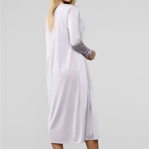 Fashion Nova 3 Piece Cardigan Skirt Set Coral Size Small Crop Top Bodycon - Picture 5 of 12